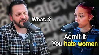 Delusional Woke Woman Gets HUMILIATED by Andrew Wilson on the Whatever Podcast [upl. by Esirahc]