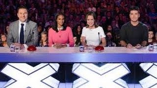 Simon Cowell gets egged on BGT LIVE final FULL Version Britains Got Talent 2013 final my view [upl. by Kcirdnek]