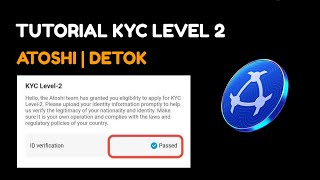 KYC LEVEL 2 LENGKAP ATOSHI GLOBAL [upl. by Anitram99]