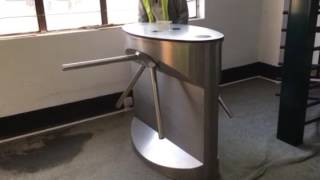 full automatic turnstile tripod turnstileauto gateRS Security CoLtd [upl. by Attenoj]