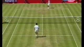 Sampras Backhand Slice Strategy no2 [upl. by Powers646]