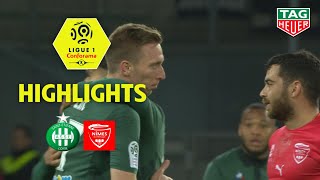 AS SaintEtienne  Nîmes Olympique  21   Highlights  ASSE  NIMES  201819 [upl. by Jon344]