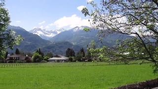 Auf den Spuren von Heidi im Heidland Maienfeld Schweiz [upl. by Norby881]