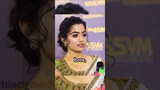 Rashmika Mandanna  The Relationship Rumors with Vijay  Cute Moment ❤️❤️ [upl. by Ahsik]