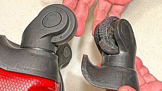 How to Fix and Replace Your Suitcase Wheel For Less Than 15 [upl. by Boswall18]