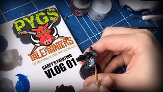 Garfy Paints a Deathwatch Space Marine VLOG 01 [upl. by Ysabel]