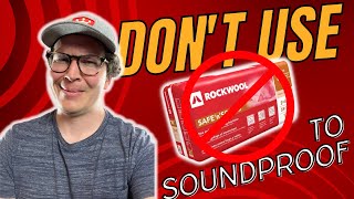 Do Not Use Rockwool To Soundproof Walls [upl. by Shaffer895]