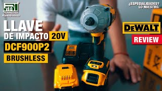 Llave de IMPACTO 12quot XRBrushless🟨DFC900P2🟨DeWALT  REVIEW [upl. by Attenad998]