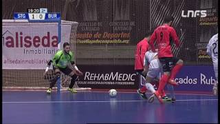 Jornada 18 Santiago Futsal vs Pescados Rubén Burela [upl. by Dorene357]