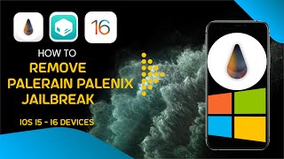 Completely Unjailbreak Palera1n Palen1x Windows Jailbreak iOS 15  16  Remove Palera1n Jailbreak [upl. by Lletnahc948]