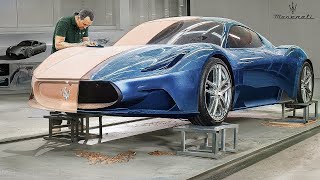 Inside Maserati Design Center Building Supercars Cars by Hands [upl. by Gretel510]