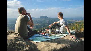 Picknick auf dem Rauenstein  Sächsische Schweiz  Elbsandsteingebirge [upl. by Ocinom932]