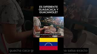 GUASACACA Y GUACAMOLE SON DIFERENTES [upl. by Ellehcsar]