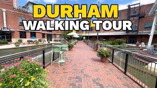 Walking Tour of Downtown Durham North Carolina [upl. by Pedaias]