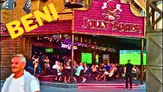 4k Benidorm the jolly Roger bar [upl. by Tirzah]