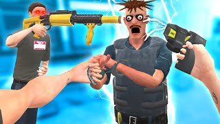 We RAID a Police Station to TAZE GUARDS in Drunkn Bar Fight VR NEW Update [upl. by Gimble]