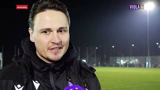 Trainer Max Uhlig nach Young Violets  ASV Siegendorf 12 112024 faklive violatv [upl. by Nawad728]