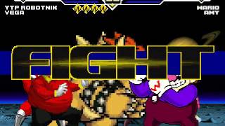 Eggman  Vega  Bowser 3v3 Patch MUGEN 11 Survival [upl. by Nesnaj745]