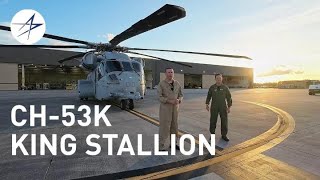 An Inside Look at the Sikorsky CH53K King Stallion HeavyLift Helicopter [upl. by Shipman]