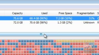 كيفية إلغاء التجزئة  Defragment لتسريع الجهاز [upl. by Charil]