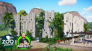 Modern Reptile House  Planet Zoo Speed Build  ZooSley EP6  Collab ft PaulsLey [upl. by Hankins]