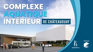 Cest parti pour la construction du complexe aquatique intérieur à Châteauguay [upl. by Amleht]