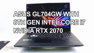 Asus GL704GW w RTX 2070 Detailed Review and Benchmarks [upl. by Callas802]