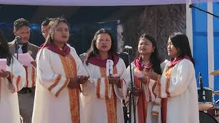 Standing Choir War Jaintia Presbytery ha Thangbuli [upl. by Atineg]