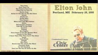 23  Blue Eyes  Elton John  Live SOLO in Portland 2008 [upl. by Hillell]