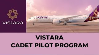 Vistara Cadet Pilot Program CPP [upl. by Einama]