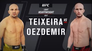 Ufc Glover Teixeira vs Volkan Oezdemir [upl. by Huberman906]