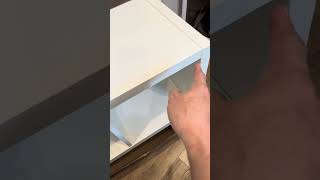 IKEA Kallax Preparing for Wall Mounting ikea diy howto tutorial shelving home [upl. by Nolyak]