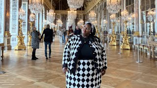 Living the dream in Versailles paris plussizefashion versailles parisfrance france fashion [upl. by Meehaf]