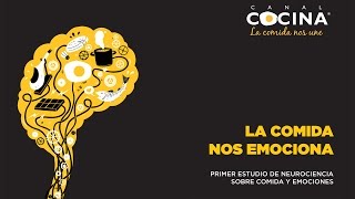 Estudio de neurociencia sobre comida y emociones  Canal Cocina [upl. by Iadrahc]