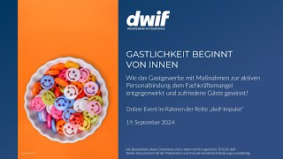 dwif Impulse GASTLICHKEIT BEGINNT VON INNEN [upl. by Janene793]