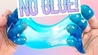 CLEAR SLIME NO GLUE [upl. by Coffey279]