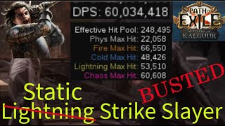 POE 325 Ambush Static Strike Slayer  Secretly Strong  60M DPS  Zoom  All Content [upl. by Endaira548]