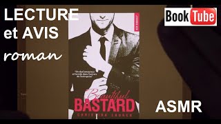 ASMR français  Lecture et avis roman  Beautiful bastard tome 1  Booktube  audiotube [upl. by Pratte633]