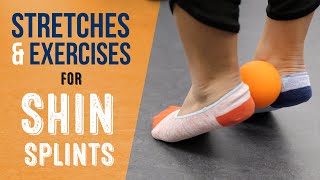 Top 3 Shin Splints Stretches amp Exercises [upl. by Allx283]