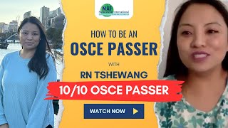 How to become an OSCE Passer Ft naibaby RN Tshewang🎉 nclex osce ngn obapathway australia [upl. by Mordecai846]