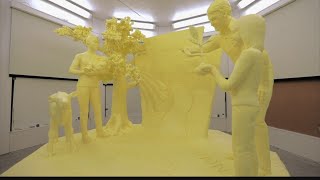 2023 PA Farm Show Butter Sculpture unveiled [upl. by Creamer77]