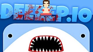 Deeeep Gameplay  The Biggest Baddest Shark  Deeeepio Gameplay Highlights [upl. by Nameerf235]