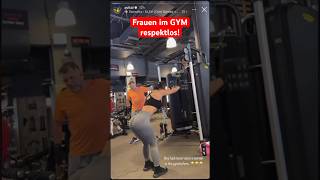 RESPEKTLOSE Frauen im Gym gym frauen dating date feminismus [upl. by Brad271]