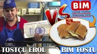 BİM TOSTU VS TOSTÇU EROL TOSTU  700KM UZAKLIKTAN GELDİ [upl. by Atsirhcal]