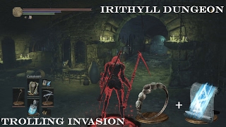 Dark Souls 3  Trolling Invasion Obscuring Ring  Soul Stream Irithyll Dungeon [upl. by Nnaeilsel]