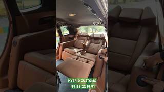 BEST IN LUXURY INNOVA HYCROSS RECLINER SEATING HybridCustoms 9988229191 innova youtubeshorts [upl. by Htiekel993]