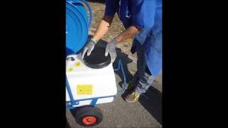 25  Carrello a 2 ruote 2wheel barrow sprayer [upl. by Nongim]