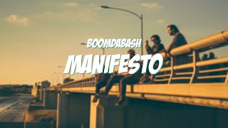 MANIFESTO  Boomdabash Lyrics  Testo [upl. by Pru]