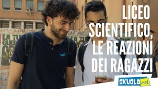 Maturità 2017 le reazioni dei ragazzi dello scientifico [upl. by Ardaed]