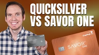 Capital One Quicksilver vs Capital One SavorOne Rewards Credit Card  Which Credit Card is Better [upl. by Merrow]